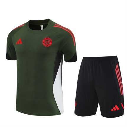 Mens Bayern Munich Short Training Suit Green 2025/26