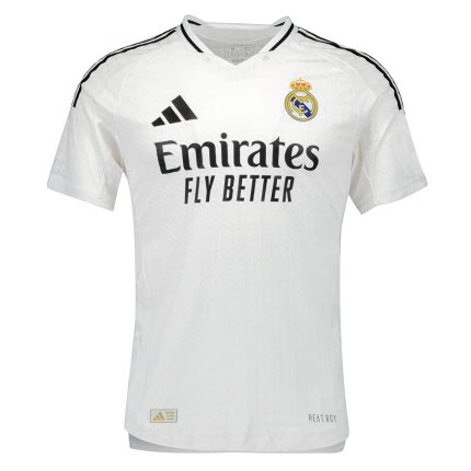 24/25 Real Madrid Home Authentic Short-Sleeve Jersey