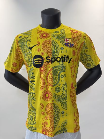 25/26 FC Barcelona Yellow Special Edition Short-Sleeve Jersey