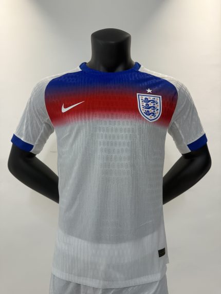 England 2025-26 Home Player Version Short Sleeve Jersey