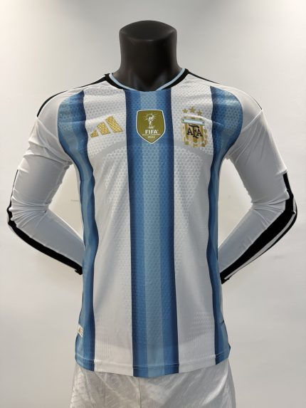 Argentina 2026-27 Home Authentic Long Sleeve Jersey